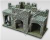 Muro Fortificato con Torrione Centrale - Kit