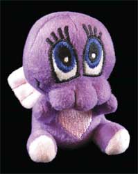 Mini-Chibithulhu Plush Purple