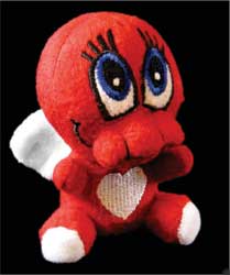 Mini-Chibithulhu Plush Red