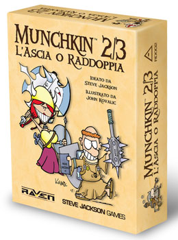 Munchkin 2/3 - L'Ascia o Raddoppia