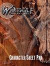 Werewolf Character Sheet Pad