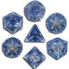 Set Dadi Elfici - Trasparente, Blu