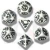 Set Dadi Draconici - Bianco, Nero