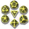 Set Dadi Draconici - Giallo, Nero