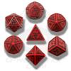 Set Dadi Nucleari - Rosso, Nero