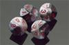 Set Dadi Gemini - Nero-Bianco/Rosso