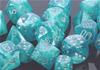 Set Dadi Cirrus - Aqua/Argento