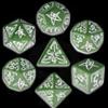Set Dadi Cthulhu - Verde, Fosforescente