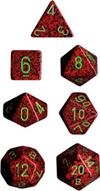 Set Dadi Speckled - Fragola