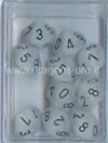 Set 10D10 Frosted - Trasparente/Nero