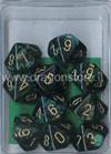 Set 10D10 Scarab - Giada/Oro