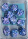 Set 10D10 Mother of Pearl Blu/Argento