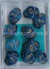Set 10D10 Phantom - Ciano/Oro