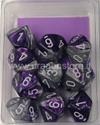 Set 10D10 Gemini 2 - Viola-Acciaio/Bianco
