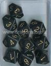 Set 10D10 Opachi - Nero/Oro