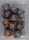 Set 10D10 Gemini - Rame-Acciaio/Bianco
