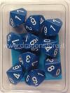Set 10D10 Opachi - Blu/Bianco