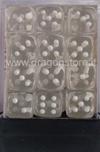 Set 36D6 Trasparenti - Trasparente/Bianco