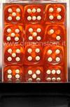 Set 36D6 Trasparenti - Arancione/Bianco