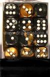 Set 36D6 Gemini 2 - Nero-Rame/Bianco