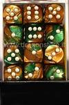 Set 36D6 Gemini 3 - Rame-Verde/Bianco