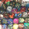 Assortimento 50 Dadi Gemini  - D6 con Puntini