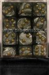 Set 36D6 Leaf - Acciaio/Oro