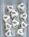 Set 10D10 Mother of Pearl - Bianco/Nero