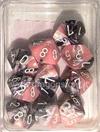 Set 10D10 Gemini 2 - Nero-Rosa/Bianco