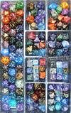 Assortimento 125 Dadi Serie Varie con espositore