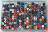 Assortimento 592 Dadi Opachi con espositore