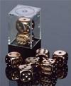 Dadi d6 Medi (2) - Placcati Rame