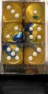 Set 12D6 Gemini - Blu-Oro/Bianco