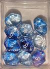 Set 10D10 Nebula - Blu Scuro/Bianco