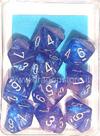 Set 10D10 Velvet - Blu/Argento