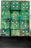 Set 36D6 Lustrous - Verde/Argento