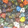Assortimento 50 Dadi Speckled - D10