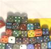 Assortimento 50 Dadi Speckled  - Mini D6 con Puntini