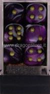 Set 12D6 Velvet - Viola/Argento