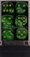 Set 12D6 Velvet - Verde/Argento