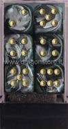 Set 12D6 Lustrous - Nero/Oro