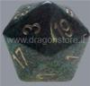 Dado Jumbo d20 Speckled - Golden Recon