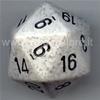 Dado Jumbo d20 Speckled - Mimetici Artici