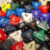 Assortimento 50 Dadi Opachi - D8