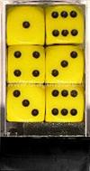 Set 12D6 Opachi - Giallo/Nero