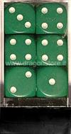 Set 12D6 Opachi - Verde/Bianco
