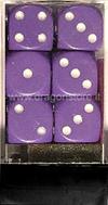Set 12D6 Opachi - Viola/Bianco