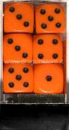 Set 12D6 Opachi - Arancione/Nero