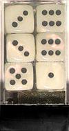 Set 12D6 Mother of Pearl - Bianco/Nero