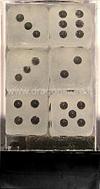 Set 12D6 Frosted - Trasparente/Nero